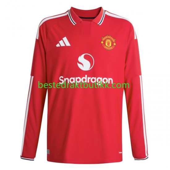 Fotballdrakter Manchester United Hjemmedraktsett 2026-2027 Langermet til Herre
