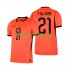 Fotballdrakter Nederland Frenkie de Jong 21 Hjemmedraktsett Fotball-VM 2026 Kortermet til Herre