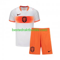 Fotballdrakter Nederland Bortedraktsett Fotball-VM 2026 Kortermet til Barn