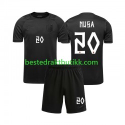 Fotballdrakter Norge Antonio NUSA 20 Bortedraktsett Fotball-VM 2026 Kortermet til Barn