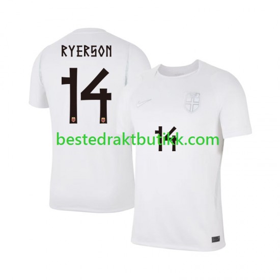 Fotballdrakter Norge Julian Ryerson 14 Tredjedraktsett Fotball-VM 2026 Kortermet til Herre