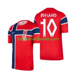 Fotballdrakter Norge Martin Odegaard 10 Hjemmedraktsett Fotball-VM 2026 Kortermet til Herre