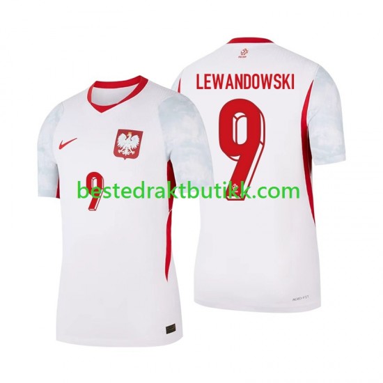 Fotballdrakter Polen Robert Lewandowski 9 Hjemmedraktsett 2026 Kortermet til Herre