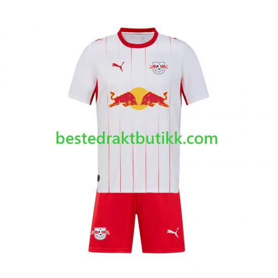 Fotballdrakter RB Leipzig Hjemmedraktsett 2026-2027 Kortermet til Barn