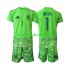 Fotballdrakter Spania David Raya 1 6th Green color Keeper Fotball-VM 2026 Kortermet til Barn