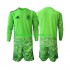Fotballdrakter Spania 6th Green color Keeper Fotball-VM 2026 Langermet til Barn