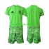 Fotballdrakter Spania 6th Green color Keeper Fotball-VM 2026 Kortermet til Barn