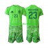 Fotballdrakter Spania Unai Simon 23 6th Green color Keeper Fotball-VM 2026 Kortermet til Barn