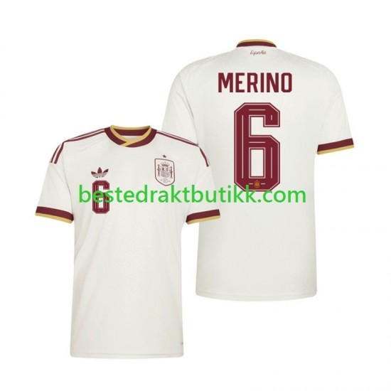 Fotballdrakter Spania Mikel Merino 6 Bortedraktsett Fotball-VM 2026 Kortermet til Herre