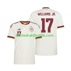 Fotballdrakter Spania Nico Williams 17 Bortedraktsett Fotball-VM 2026 Kortermet til Herre