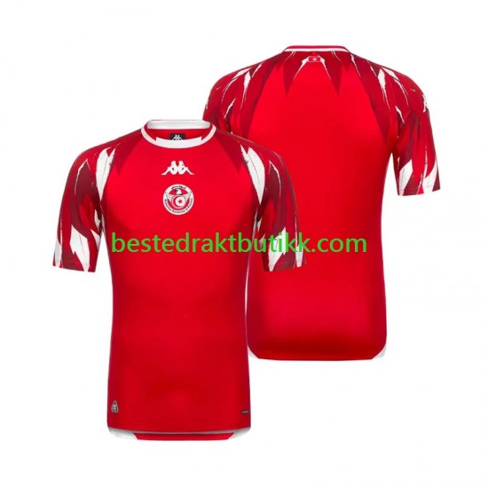 Fotballdrakter Tunisia Bortedraktsett Fotball-VM 2026 Kortermet til Herre