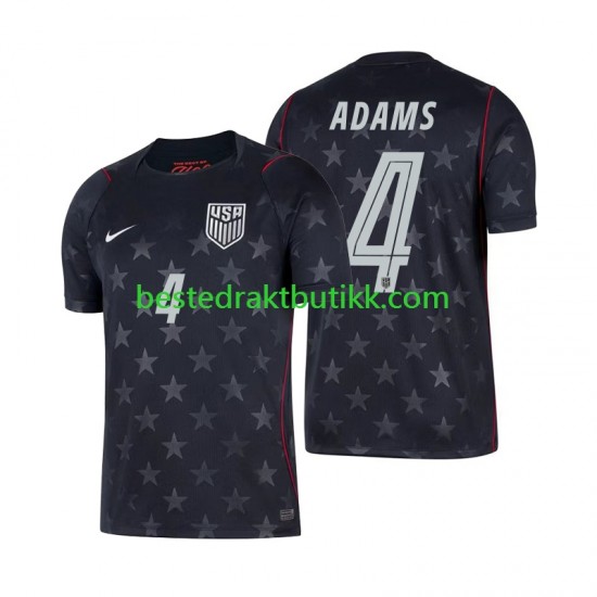 Fotballdrakter USA Tyler Adams 4 Bortedraktsett Fotball-VM 2026 Kortermet til Herre