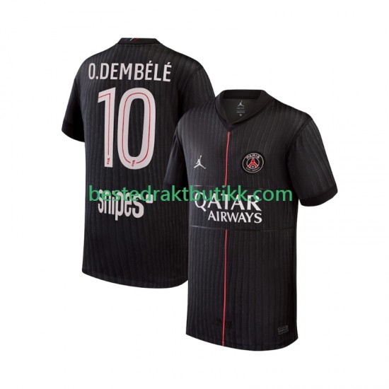 Fotballdrakter Paris Saint-Germain Ousmane Dembele 10 Fjerdedraktsett 2025-2026 Kortermet til Herre