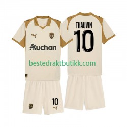 Fotballdrakter RC Lens Florian Thauvin 10 Tredjedraktsett 2025-2026 Kortermet til Barn