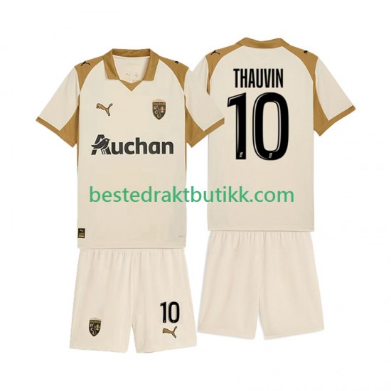 Fotballdrakter RC Lens Florian Thauvin 10 Tredjedraktsett 2025-2026 Kortermet til Barn