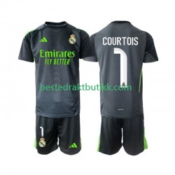 Fotballdrakter Real Madrid Thibaut Courtois 1 Keeper Tredjedraktsett 2025-2026 Kortermet til Barn