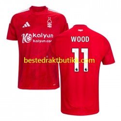 Fotballdrakter Nottingham Forest Chris Wood 11 Hjemmedraktsett 2024-2025 Kortermet til Herre