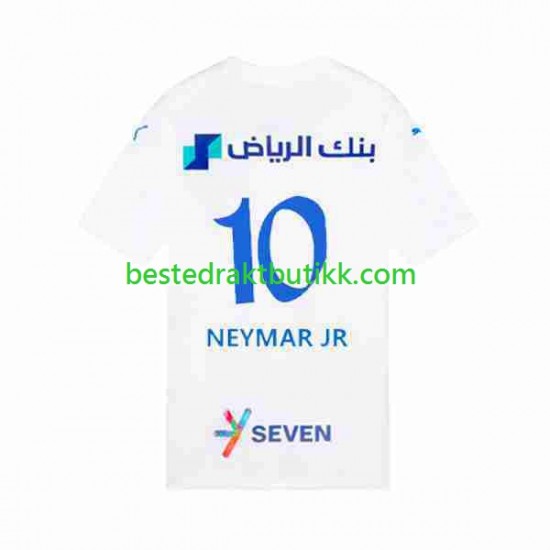 Fotballdrakter Al Hilal Neymar JR 10 Bortedraktsett 2023-2024 Kortermet til Herre