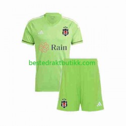 Fotballdrakter Besiktas Keeper Bortedraktsett 2023-2024 Kortermet til Barn
