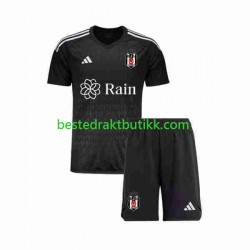 Fotballdrakter Besiktas Keeper Hjemmedraktsett 2023-2024 Kortermet til Barn