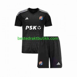 Fotballdrakter Dinamo Zagreb Keeper Bortedraktsett 2023-2024 Kortermet til Barn