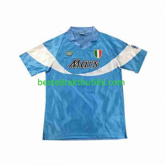 Fotballdrakter Napoli Special 1990 1991 Retro Hjemmedraktsett Kortermet til Herre