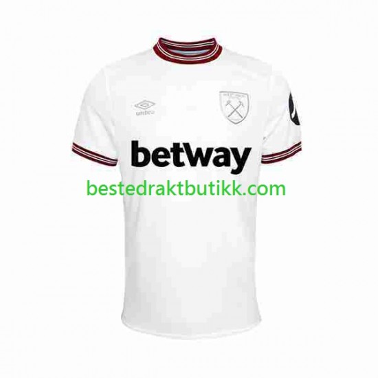 Fotballdrakter West Ham United Bortedraktsett 2023-2024 Kortermet til Herre