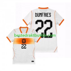 Fotballdrakter Nederland Denzel Dumfries 22 Bortedraktsett Fotball-VM 2026 Kortermet til Herre