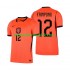Fotballdrakter Nederland Jeremie Frimpong 12 Hjemmedraktsett Fotball-VM 2026 Kortermet til Herre
