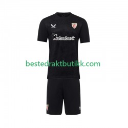Fotballdrakter Athletic Bilbao Keeper Hjemmedraktsett 2025-2026 Kortermet til Barn