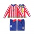 Fotballdrakter Atlético Madrid SIMEONE 14 2005 Retro Hjemmedraktsett 2004 Langermet til Barn