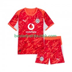 Fotballdrakter Borussia Dortmund Keeper Bortedraktsett 2025-2026 Kortermet til Barn