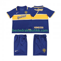 Fotballdrakter CA Boca Juniors 1996 1997 Retro Hjemmedraktsett Kortermet til Barn