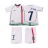 Fotballdrakter England BECKHAM 7 2002 Retro Hjemmedraktsett Kortermet til Barn