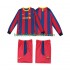 Fotballdrakter FC Barcelona Retro Hjemmedraktsett 2011 2010 Langermet til Barn