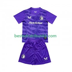 Fotballdrakter Feyenoord Rotterdam Keeper Tredjedraktsett 2025-2026 Kortermet til Barn