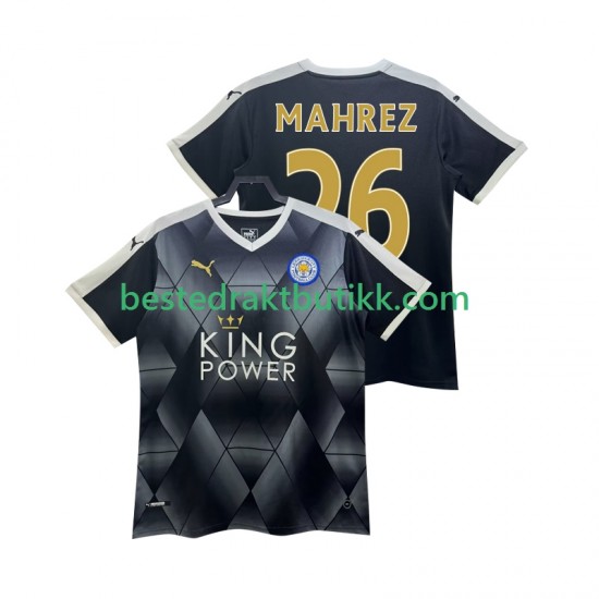 Fotballdrakter Leicester City MAHREZ 26 2014 2015 Retro Bortedraktsett Kortermet til Herre