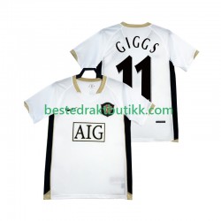Fotballdrakter Manchester United GIGGS 11 -2007 Retro Bortedraktsett 2006 Kortermet til Herre