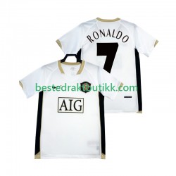 Fotballdrakter Manchester United RONALDO 7 -2007 Retro Bortedraktsett 2006 Kortermet til Herre