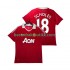 Fotballdrakter Manchester United SCHOLES 18 Retro Hjemmedraktsett 2011 2010 Kortermet til Herre