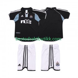 Fotballdrakter Newcastle United 2000 2001 Retro Bortedraktsett Kortermet til Barn