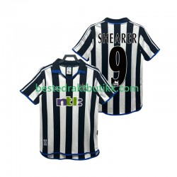 Fotballdrakter Newcastle United SHEARER 9 2000 2001 Retro Hjemmedraktsett Kortermet til Herre
