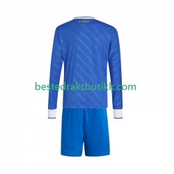 Fotballdrakter Real Madrid Tredjedraktsett 2025-2026 Langermet til Barn