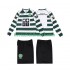 Fotballdrakter Sporting CP 2001 2003 Retro Hjemmedraktsett Langermet til Barn
