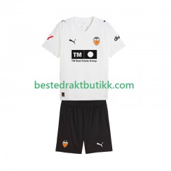 Fotballdrakter Valencia CF Hjemmedraktsett 2025-2026 Kortermet til Barn