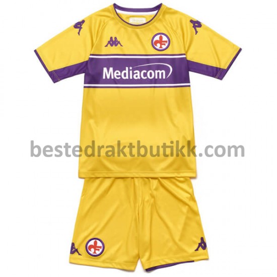 Fotballdrakter ACF Fiorentina Tredjedraktsett 2021-2022 til Barn