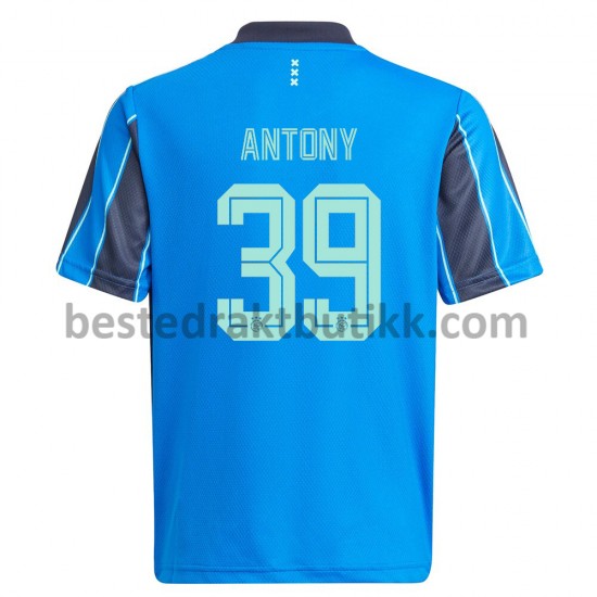 Fotballdrakter AFC Ajax Antony 39 Bortedraktsett 2021-2022 til Herre