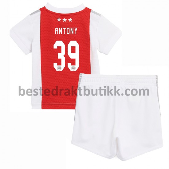 Fotballdrakter AFC Ajax Antony 39 Hjemmedraktsett 2021-2022 til Barn