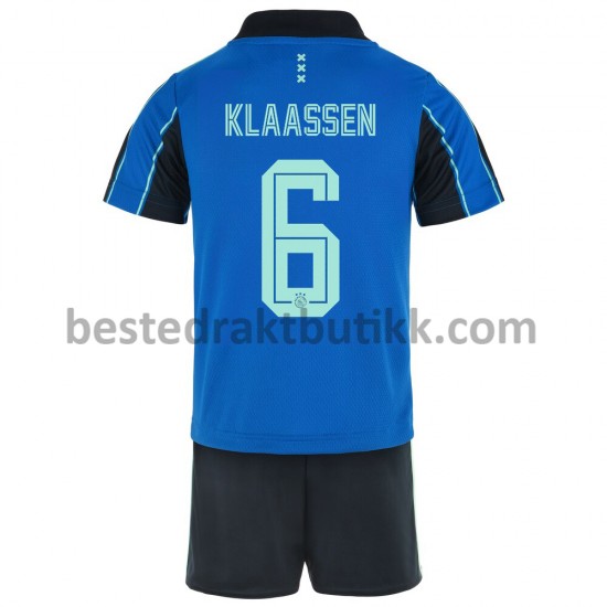 Fotballdrakter AFC Ajax Davy Klaassen 6 Bortedraktsett 2021-2022 til Barn