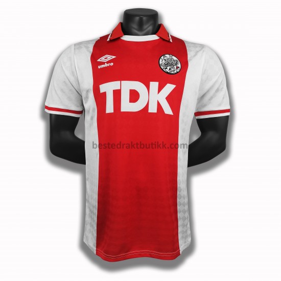 Fotballdrakter AFC Ajax Retro Hjemmedraktsett 1990 til Herre